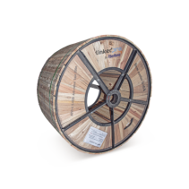 LINKEDPRO BY FIBERHOME, OC-ADSS-ARMD-06C/4KM, Carrete de 4 km de Fibra Óptica Aérea (ADSS) G.652D Armada Anti roedor, Dieléctric