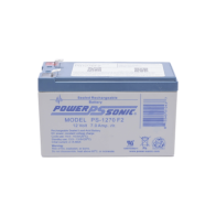 POWER SONIC, PS-1270-F2, Batería 12V, 7AH, Para Respaldo, Tecnologías AGM/VRLA, 5 Años Vida Útil, Terminales F2, Reconocida UL