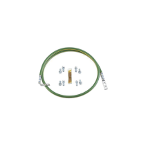 PANDUIT, RGEJ1024PHY, Jumper Para Aterrizar Equipos en Racks o Gabinetes, 10 AWG, Con Terminal Doblada a 45 Grados, Terminal Rec