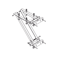 Comprar Herraje TWR BM-SIDE-1 Galvanizado | Smartgrid México