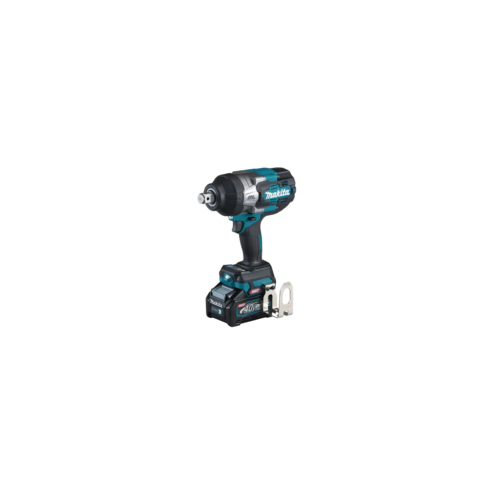 MAKITA, TW-008-GM201, Llave de Impacto BL con Cuadro de 1/2 , 4 Velocidades eléctricas, Incluye 2 baterías Li-ION de 40 V, carga