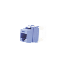 PANDUIT, NKP5E88MBU, Conector Jack Estilo 110 (de Impacto), Tipo Keystone, Categoría 5e, de 8 posiciones y 8 cables, Color Azul