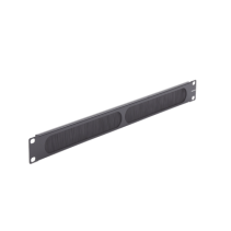 SIEMON, PNL-BRSH-1, Tapa Ciega para Rack de 19in, Tipo Cepillo de Nylon, para Paso de Cables y Mejor Manejo Térmico, Color Negro