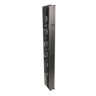 SIEMON, VCM-6, Organizador RouteIT Vertical Sencillo de 45UR, Fabricado en Acero Laminado en Frío 16AWG, 6in (152mm) de Ancho