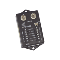 DITEK, DTK-DP4P, Protector para alimentación, datos y video para cámara PTZ de 12 Vcc-24 Vca, conector BNC y terminal