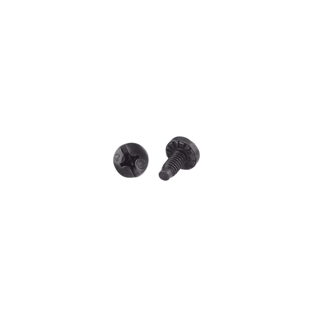 PANDUIT, RGTBS-C, Tornillo de Unión a Tierra Con Formación de Rosca, #12-24 x 1/2, Color Negro, Bolsa de 100 Piezas