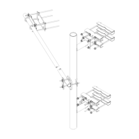 Comprar Mástil Trylon 4-1/2" x 72" | Smartgrid México