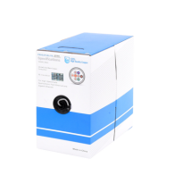 LINKEDPRO BY EPCOM, PRO-CAT-5E-LITE, Bobina de cable de 305m, (1000 ft), Cat5e, 24 AWG, color Gris, UL, para aplicaciones en vid