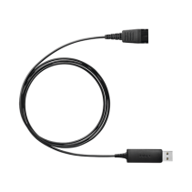JABRA, LINK-230, Jabra Link 230 adaptador USB a QD, para diademas BIZ1500, BIZ2300 y BIZ2400 (230-09)