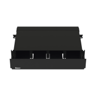 PANDUIT, FRE2UBL, Panel de Distribución de Fibra Óptica, Acepta 8 Placas FAP o FMP, Bandeja Deslizable, Hasta 192 Fibras, Color 