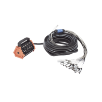 SEETRONIC, CSBT1204L20M, Stagebox, 12+4 canales, 4 extremos son SCMM3, los otros 12 extremos son SCMF3.