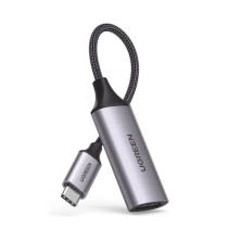 UGREEN, 70444, Cable Adaptador USB C a HDMI 4K@60Hz / Convertidor Thunderbolt 3 / Caja de Aluminio / HDMI V2.0 / 3D / Longitud d