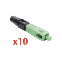 LINKEDPRO BY EPCOM, LP-SM-FCAPC10, Conector Mecánico de Instalación en Campo, Monomodo FC/APC, Pre-pulido, Re-terminable (Paquet