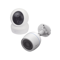 EZVIZ, KIT-C6N/C3TN, Kit de cámaras WiFi / Incluye 1 pieza C6N Para Uso en Interior y 1 pieza CS-C3TN Para Uso en Exterior / Det