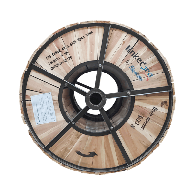 LINKEDPRO BY FIBERHOME, GYFC-8S-48C-S120/4KM, Carrete de 4 km de Fibra Óptica Aérea Figura 8 Armada Antirroedor G.652D, Monomodo