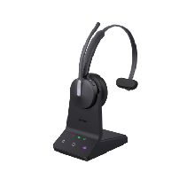 YEALINK, WH64-MONO-TEAMS, Diadema Inalámbrica WH64 Mono de Yealink con Certificación Teams y Altavoces de 30 mm para Audio HD