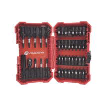 PRECISION, PST-C010-01, Juego de 42 Puntas para Taladro + Estuche (Entrada Hex. 1/4 )