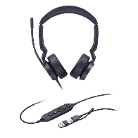 YEALINK, UH44-DUAL-TEAMS-USB-C/A, Diadema Alámbrica Yealink UH44 Dual USB-C/A Certificada con Microsoft Teams