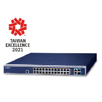 Comprar Switch PLANET GS-6322-24P4X PoE+ | Smartgrid México