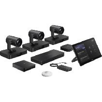 YEALINK, MVC-S98-C5U-004, Sistema de Videoconferencia MVC-S98-C5U-004 de Yealink diseñado para Salas Extra Grandes con Triple Cá