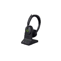 YEALINK, WH68, Diadema Inalámbrica WH68 de Yealink con ANC Híbrida y Conectividad Dual DECT Bluetooth