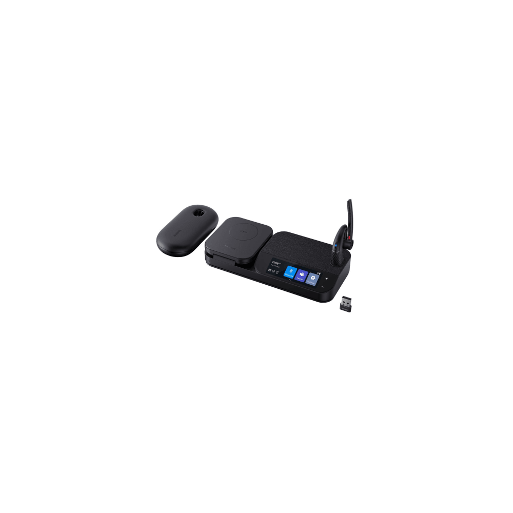 YEALINK, BH71-WORKSTATION-PRO-USB-C/A, Sistema de Auricular Bluetooth Mono BH71 Pro con Conectividad USB C/A y Estuche de Carga 