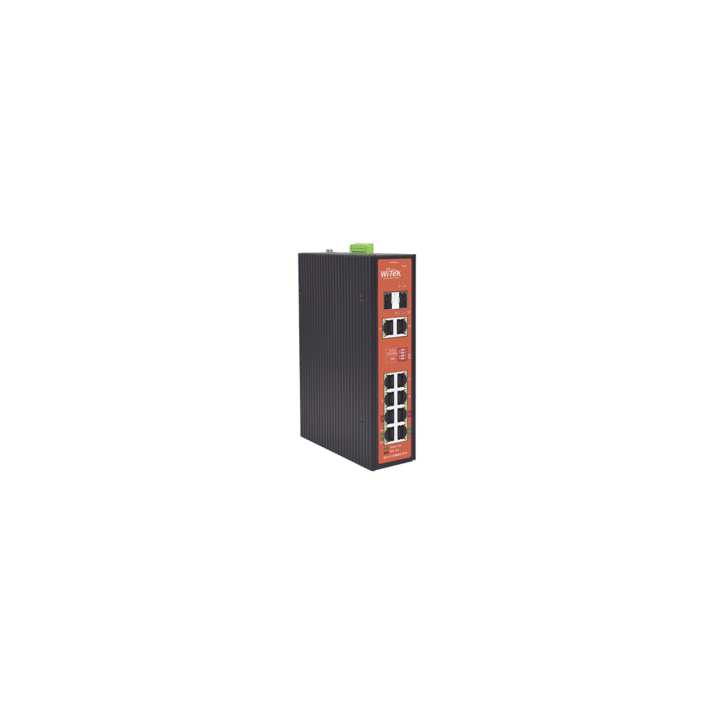 Comprar Switch PoE WI-TEK 30W Largo | Smartgrid México