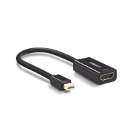 UGREEN, 40360, Convertidor Mini Display Port a HDMI / 4K@30Hz / Thunderbolt / Blindaje interno múltiple / Carcasa ABS / Longitud