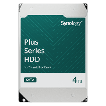 SYNOLOGY, HAT3300-4T, Disco Duro SATA de 3.5 Serie Plus | Capacidad 4TB | Interfaz SATA 6 GB/s | Velocidad de Rotación 5400 rpm 
