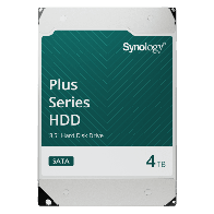 SYNOLOGY, HAT3300-4T, Disco Duro SATA de 3.5 Serie Plus | Capacidad 4TB | Interfaz SATA 6 GB/s | Velocidad de Rotación 5400 rpm 