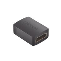 UGREEN, 20107, Adaptador HDMI 2.0 Hembra a Hembra / 4k@60Hz / Compatible con ARC, HEC, HDCP, 3D / Dolby True HD 7.1 / 32 Canales