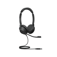 JABRA, EVOLVE2-30-STEREO-UC-A, Jabra Evolve2 30, Auricular stereo versión UC con aislamiento de ruido, indicador de ocupado (Bus
