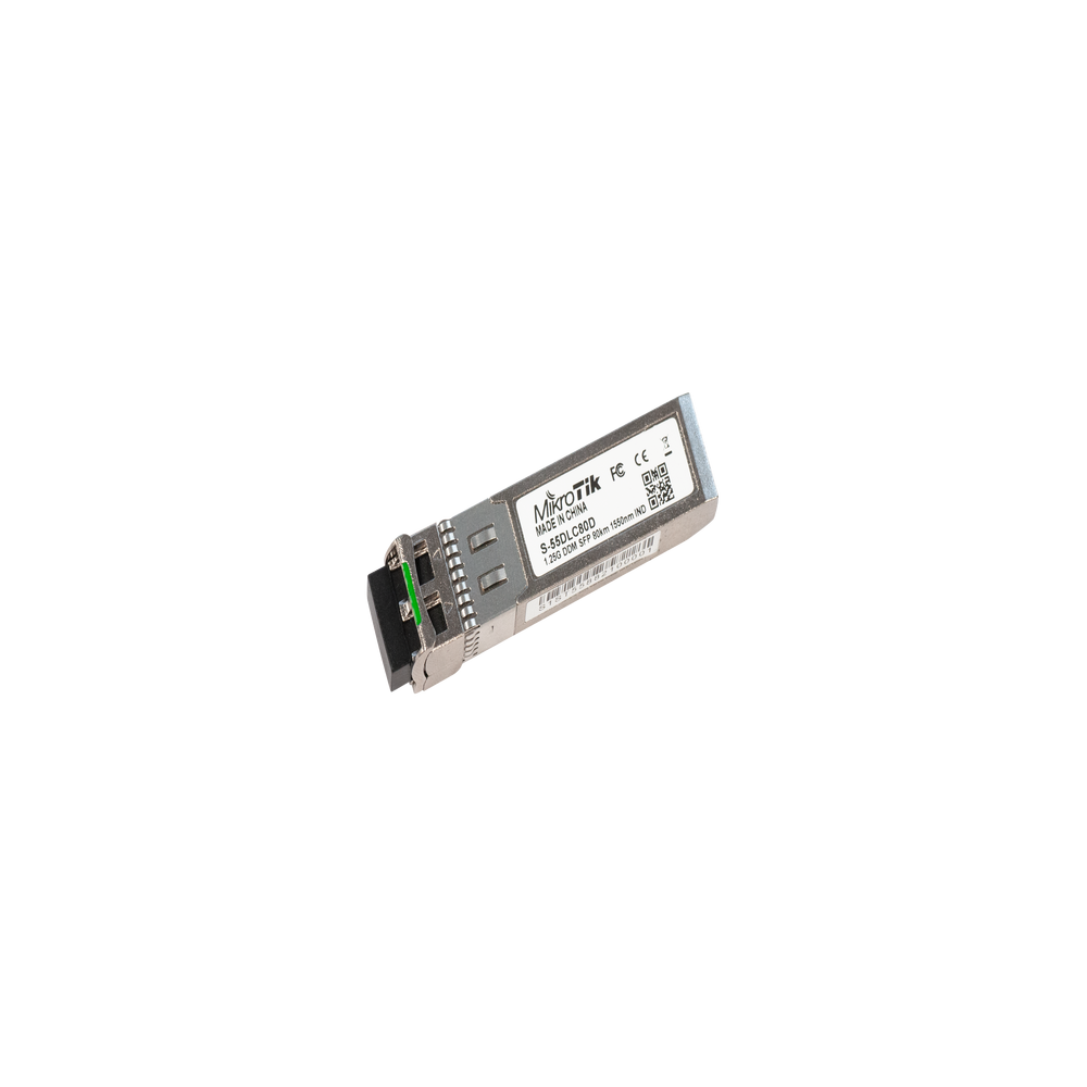 Comprar MIKROTIK S-55DLC80D 1.25G 80km | Smartgrid México