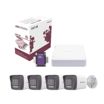 Comprar Kit HIKVISION 4MP con Micrófono | Smartgrid México