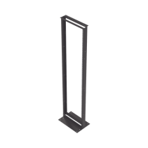 LINKEDPRO BY EPCOM, EIRL-5545, Rack de 2 Postes, Estándar 19 , 45 Unidades, Fabricado en Acero, Base L para Anclar a Piso.