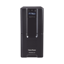 CYBERPOWER, PR3000LCD, UPS de 3000 VA/2700 W, Topología Línea Interactiva, Entrada 120 Vca NEMA L5-30P, Onda Senoidal Pura, Tipo