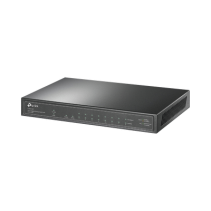 TP-LINK, TL-SG1210P, Switch de escritorio PoE+, no Administrable 8 puertos 10/100/1000 Mbps + 1 puertos 10/100/1000 Mbps (Uplink