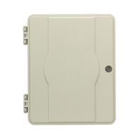 PANDUIT, FPONE4, Gabinete Pasivo de Fibra Óptica, Acepta Cuatro Placas FPONEAP12, IP55, Montaje en Poste o Pared