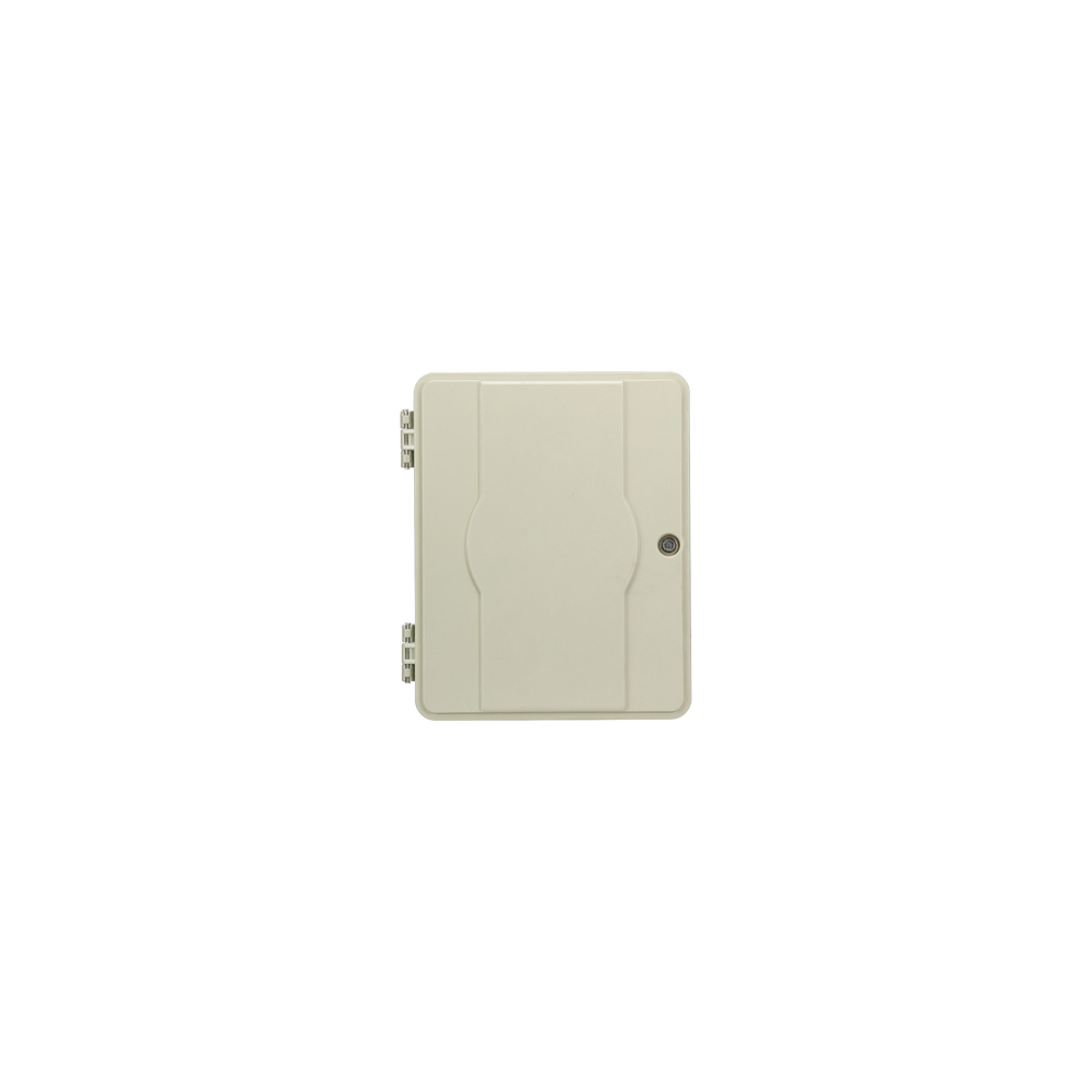 PANDUIT, FPONE4, Gabinete Pasivo de Fibra Óptica, Acepta Cuatro Placas FPONEAP12, IP55, Montaje en Poste o Pared