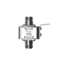 PCTEL, PCTBWS07, Protector Coaxial con ceja frontal, conectores N hembra
