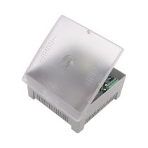 EPCOM POWERLINE, PS12DC4PBK, Fuente de Alimentación con Gabinete de 4 Salidas de 11 - 15 Vcc / 5 Amper / Soporta Batería de Resp