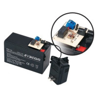 EPCOM INDUSTRIAL, SCAR-4A, Fuente de Respaldo con Relevador para Equipos de Bajo Consumo de Energía (Requiere Batería PL4.512)