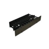 SIEMON, RS3-RWM-2DS, Organizador de Cable Horizontal RS3, Doble, Para Rack de 19in, 4in de profundidad, 2UR