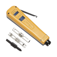 FLUKE NETWORKS, 10051501, Herramienta Crimpadora de Impacto D914, Con cuchilla Herramienta de impacto D914S, Con dos Cuchillas E