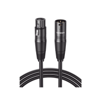UGREEN, 20712, Cable para Micrófono XLR Tipo Canon Macho a Hembra | 5 Metros Plug & Play | Anti interferencias | Triple Blindaje