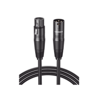 UGREEN, 20712, Cable para Micrófono XLR Tipo Canon Macho a Hembra | 5 Metros Plug & Play | Anti interferencias | Triple Blindaje