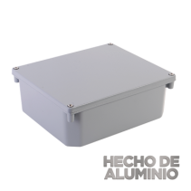 TXPRO, TXG-03-53, Gabinete de Aluminio para Exterior (IP66) de 252 x 215 x 91 mm Cierre por Tornillos.