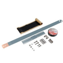 POLYPHASER, UNIKIT2CT, Kit de Aterrizaje Para Cables Coaxiales (Cobre o Latón) de Diametro de 1/4 a 2-1/8