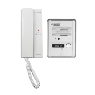 KOCOM, KDP-601A1M/MS2D, Kit de audio portero con un auricular (expandible hasta 3 auriculares)