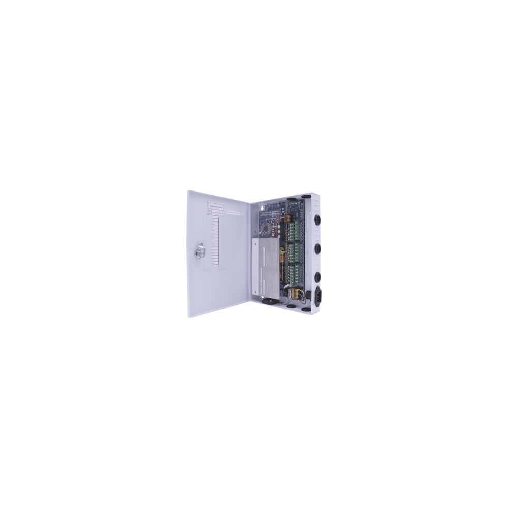 EPCOM POWERLINE, XP18DC30UD, Fuente PREMIUM / 11-15 V / 18 canales / 30 A / Alta tecnología en seguridad / Doble ventilador / Ha